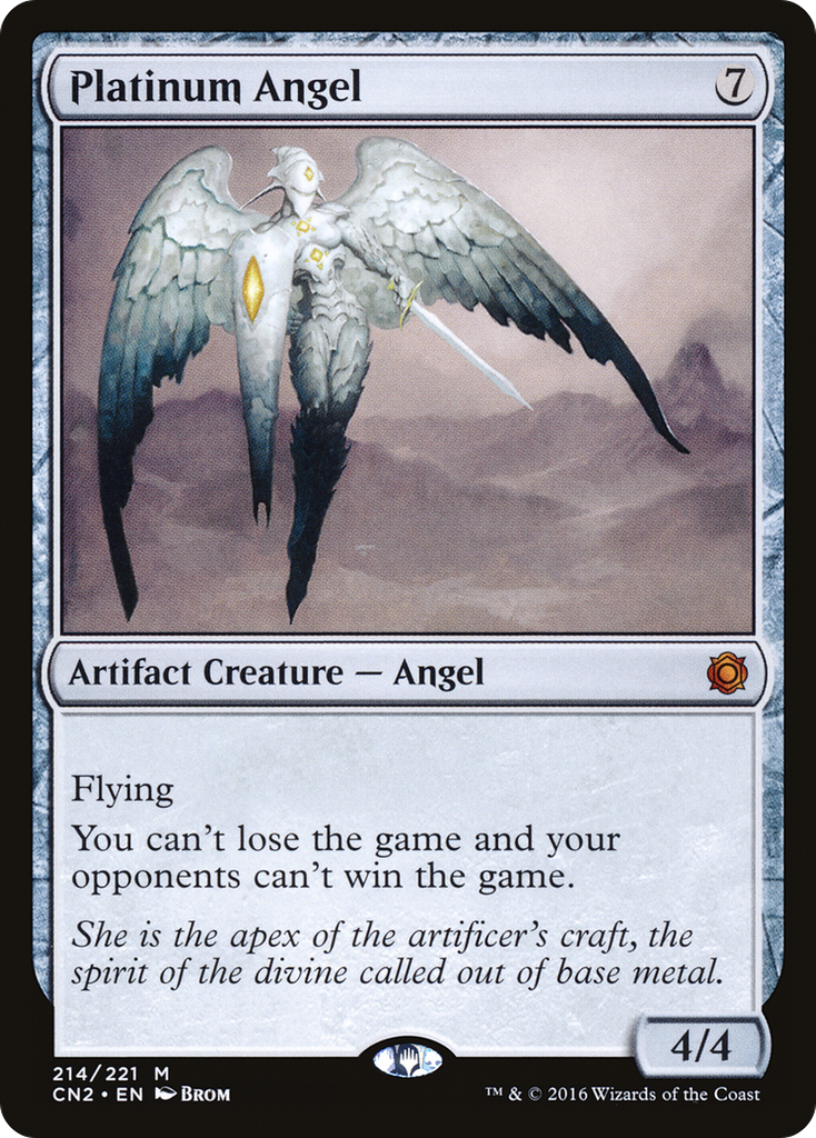 Magic: The Gathering - Platinum Angel - Conspiracy: Take the Crown