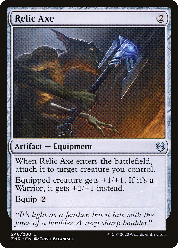 Magic: The Gathering - Relic Axe - Zendikar Rising