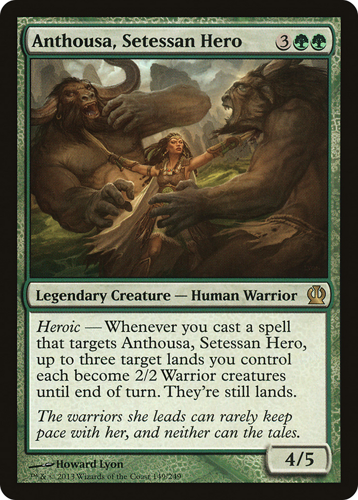 Magic: The Gathering - Anthousa, Setessan Hero - Theros