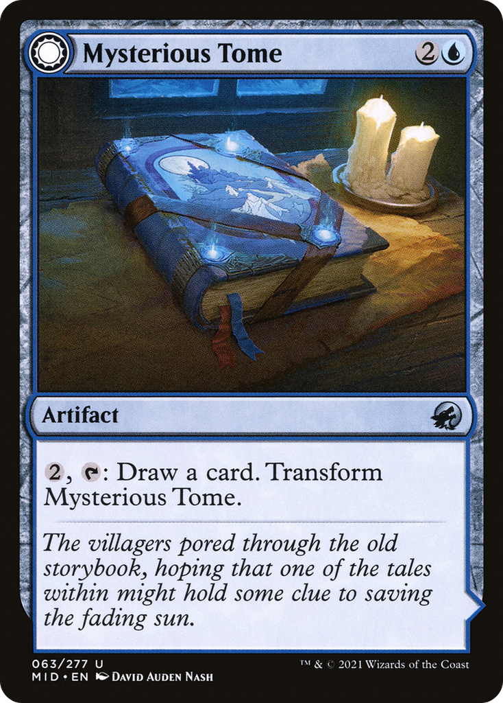 Magic: The Gathering - Mysterious Tome // Chilling Chronicle - Innistrad: Midnight Hunt