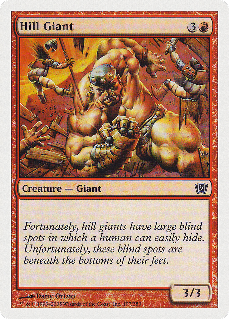 Magic: The Gathering - Hill Giant - Ninth Edition
