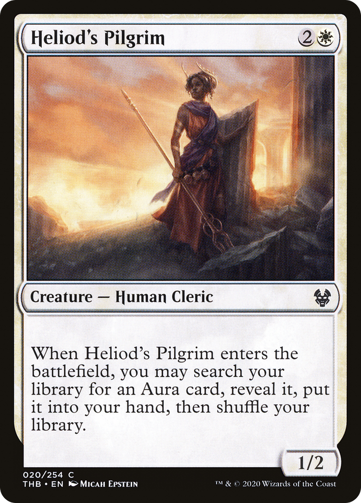 Magic: The Gathering - Heliod's Pilgrim - Theros Beyond Death