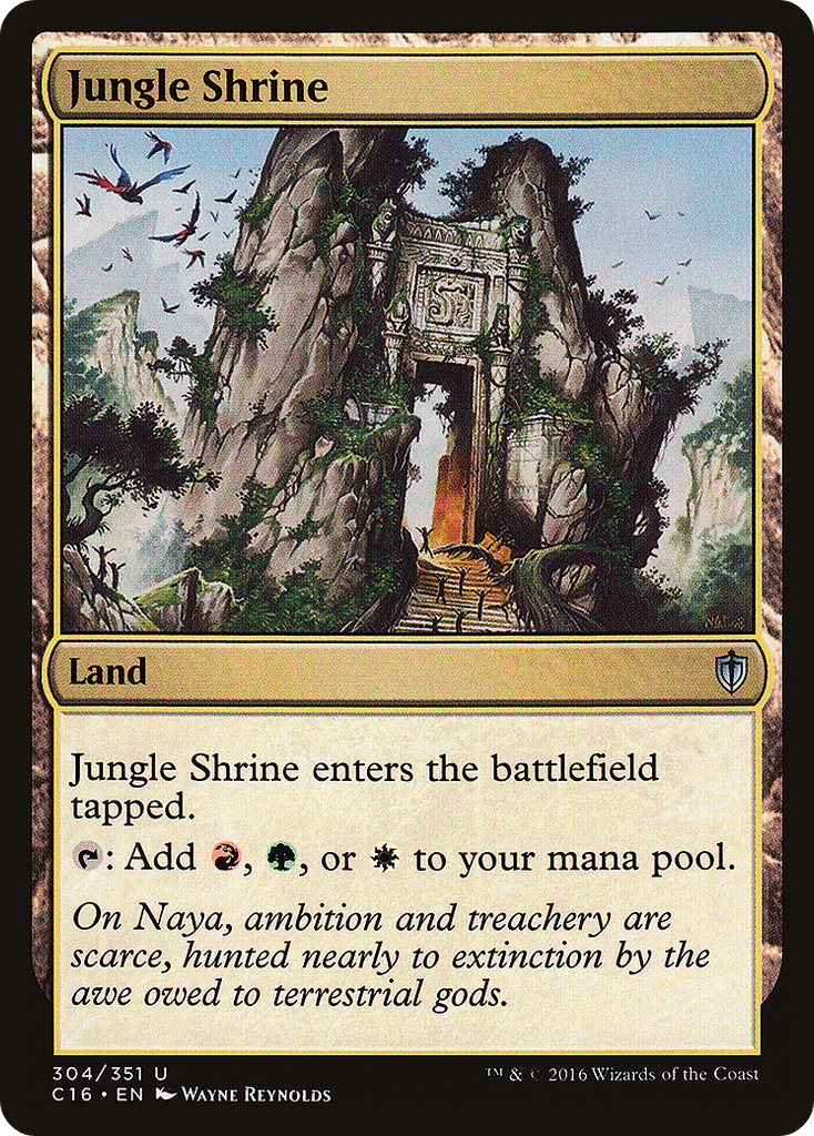 Magic: The Gathering - Jungle Shrine - Commander 2016