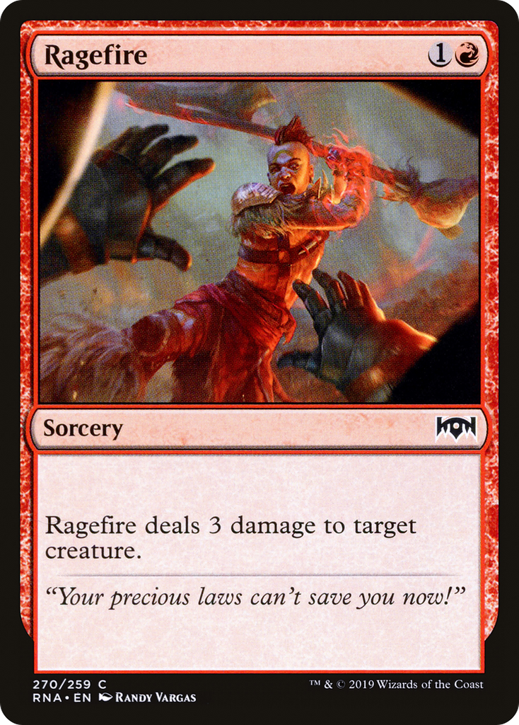 Magic: The Gathering - Ragefire - Ravnica Allegiance