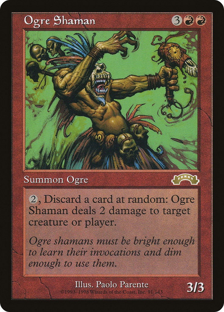 Magic: The Gathering - Ogre Shaman - Exodus