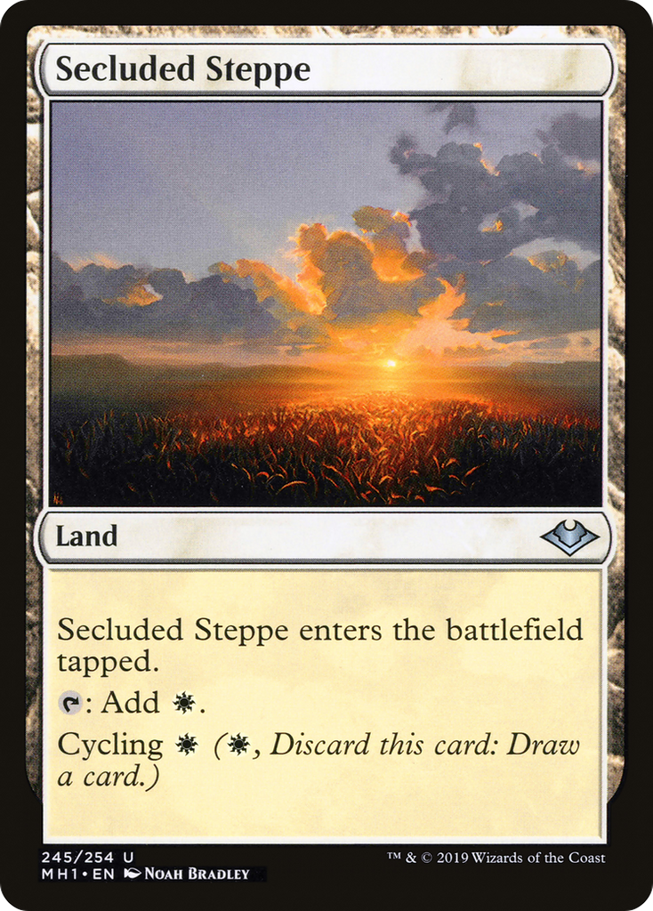 Magic: The Gathering - Secluded Steppe Foil - Modern Horizons