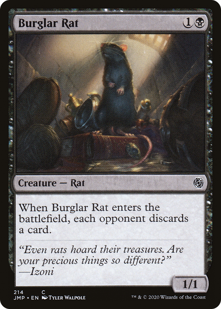 Magic: The Gathering - Burglar Rat - Jumpstart