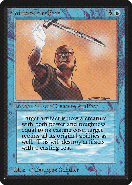 Magic: The Gathering - Animate Artifact - Limited Edition Beta