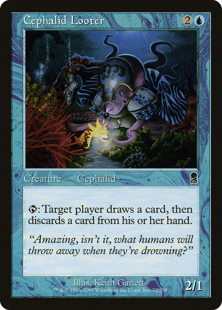 Magic: The Gathering - Cephalid Looter - Odyssey