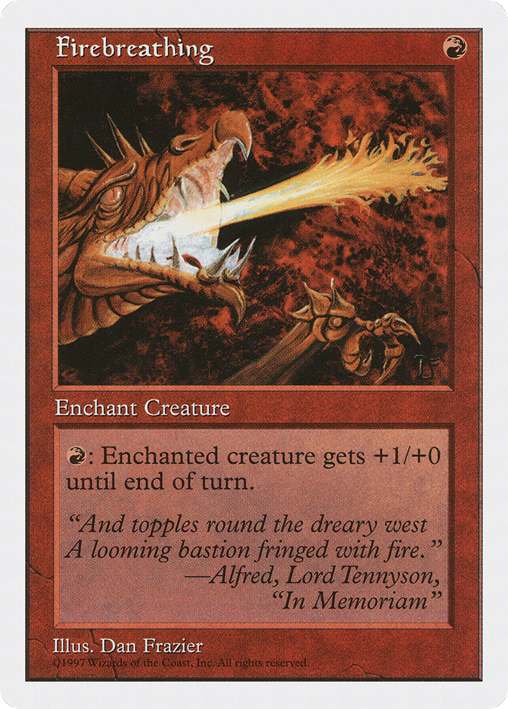 Magic: The Gathering - Firebreathing - Fifth Edition