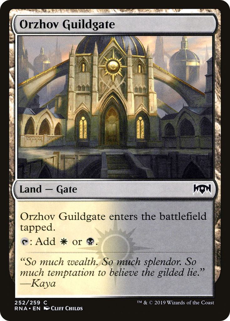 Magic: The Gathering - Orzhov Guildgate - Ravnica Allegiance