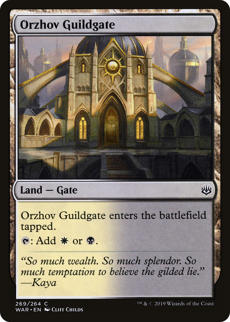 Magic: The Gathering - Orzhov Guildgate - War of the Spark