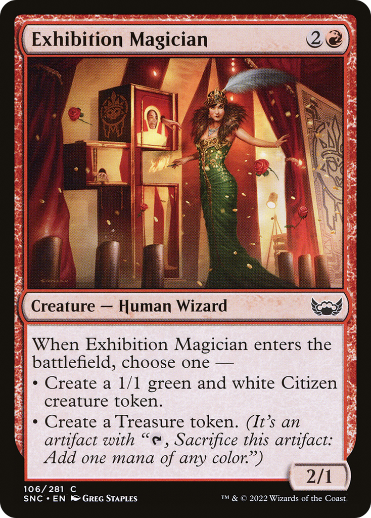 Magic: The Gathering - Exhibition Magician - Streets of New Capenna