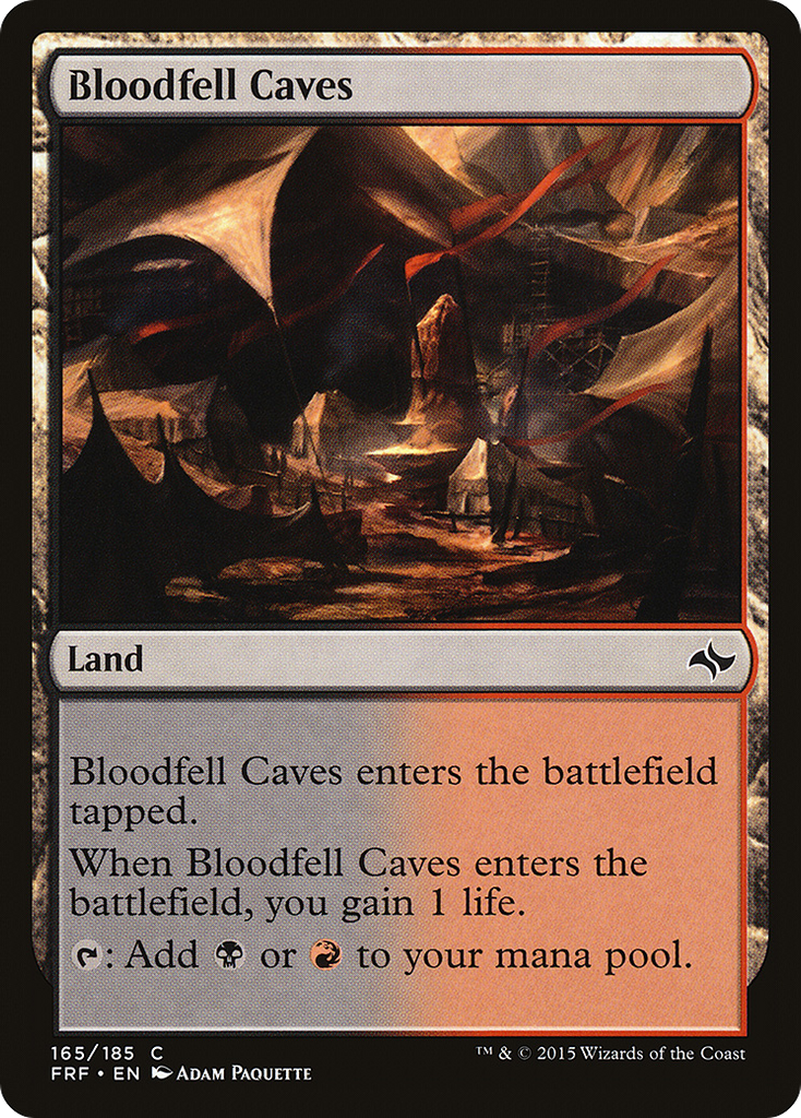 Magic: The Gathering - Bloodfell Caves - Fate Reforged