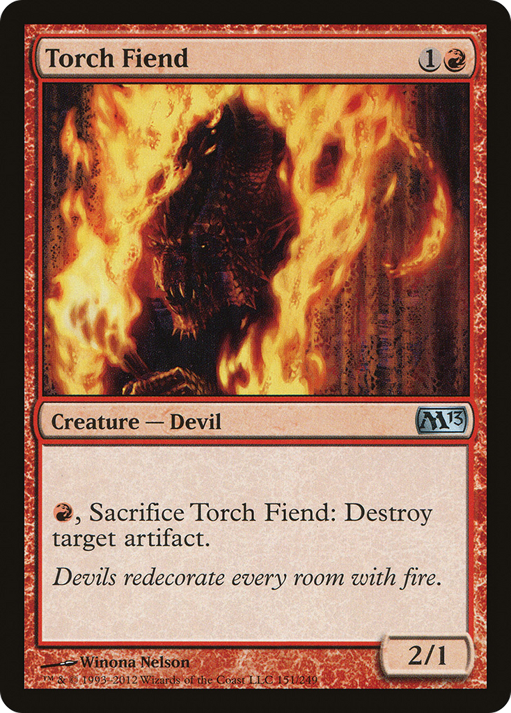 Magic: The Gathering - Torch Fiend - Magic 2013