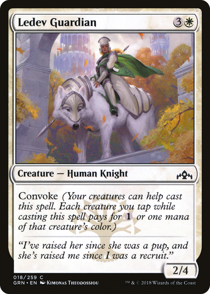 Magic: The Gathering - Ledev Guardian - Guilds of Ravnica