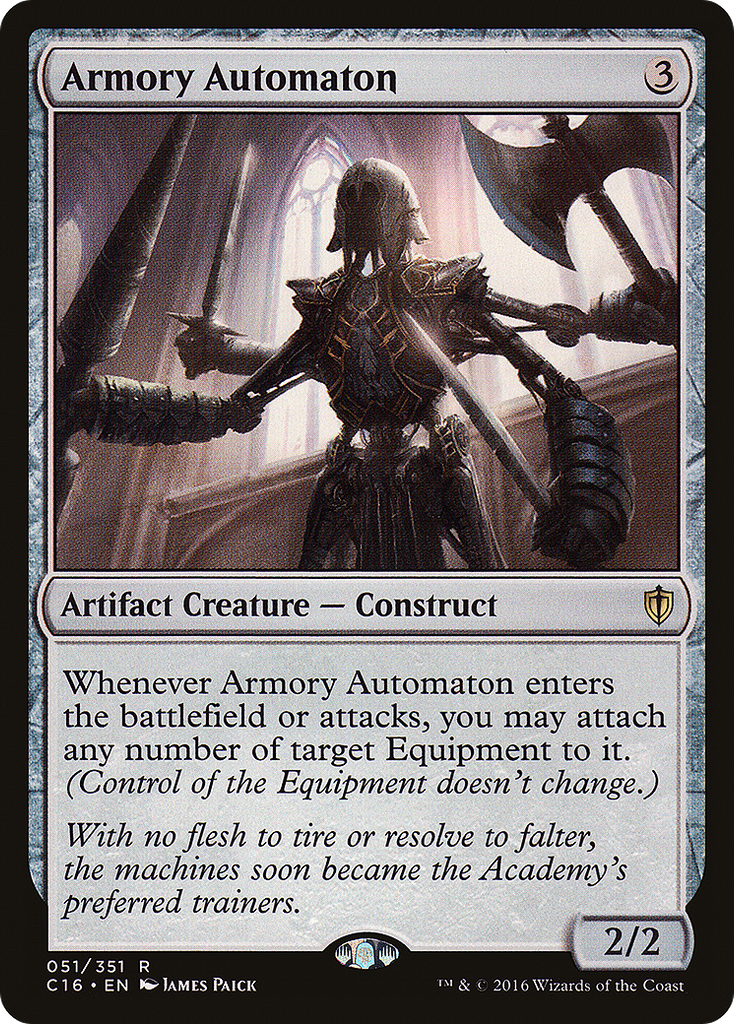 Magic: The Gathering - Armory Automaton - Commander 2016