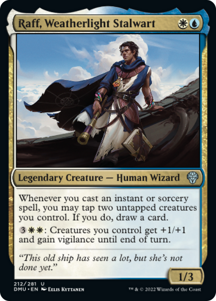 Magic: The Gathering - Raff, Weatherlight Stalwart - Dominaria United