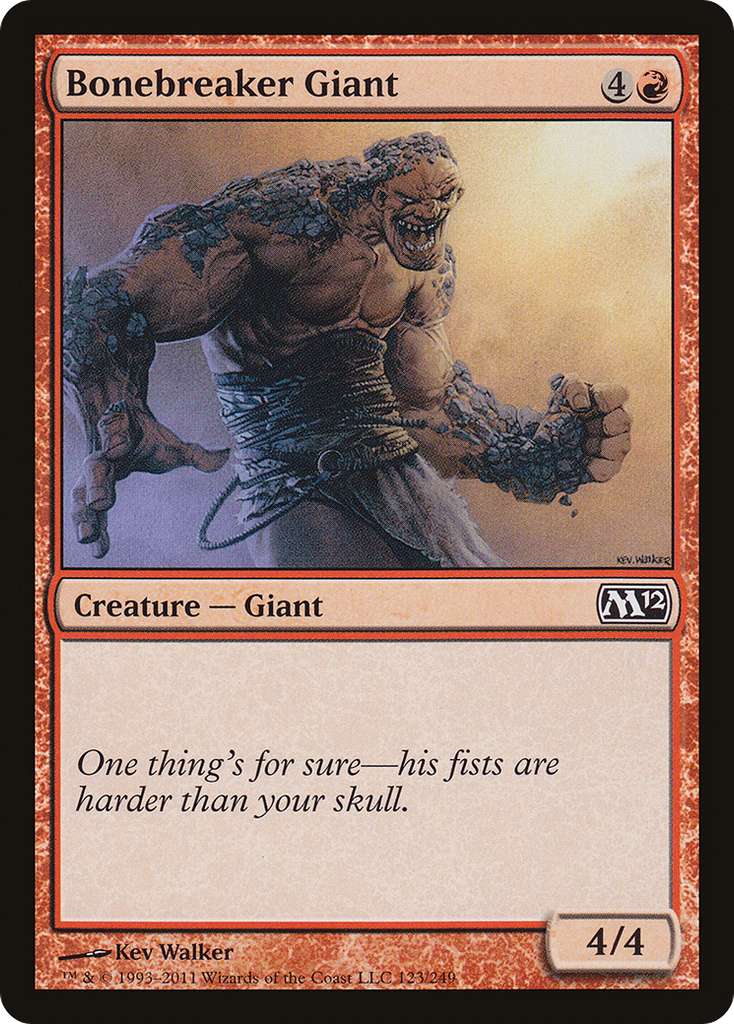 Magic: The Gathering - Bonebreaker Giant - Magic 2012