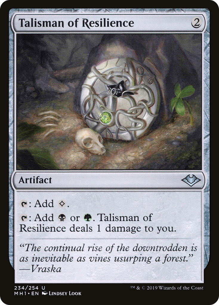 Magic: The Gathering - Talisman of Resilience Foil - Modern Horizons