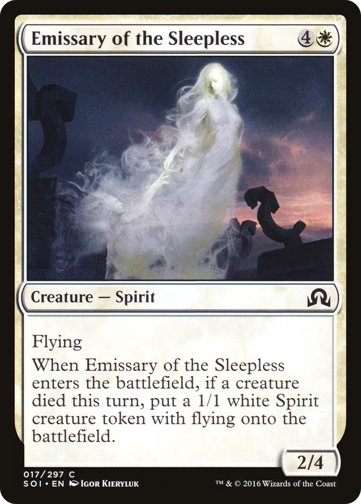 Magic: The Gathering - Emissary of the Sleepless - Shadows over Innistrad