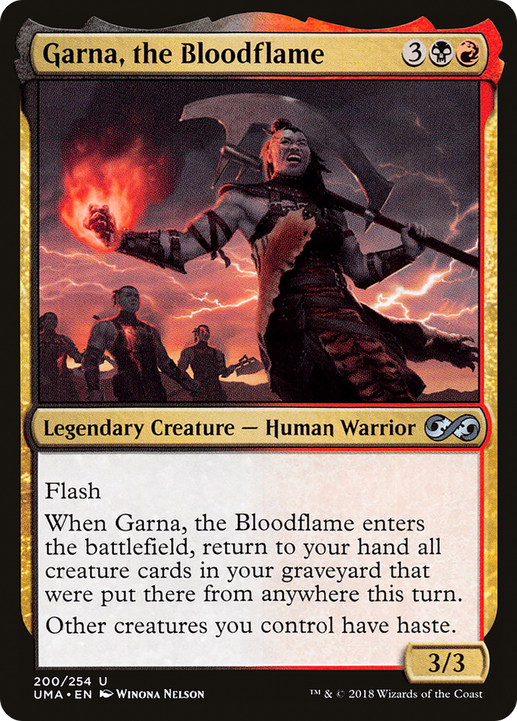 Magic: The Gathering - Garna, the Bloodflame - Ultimate Masters