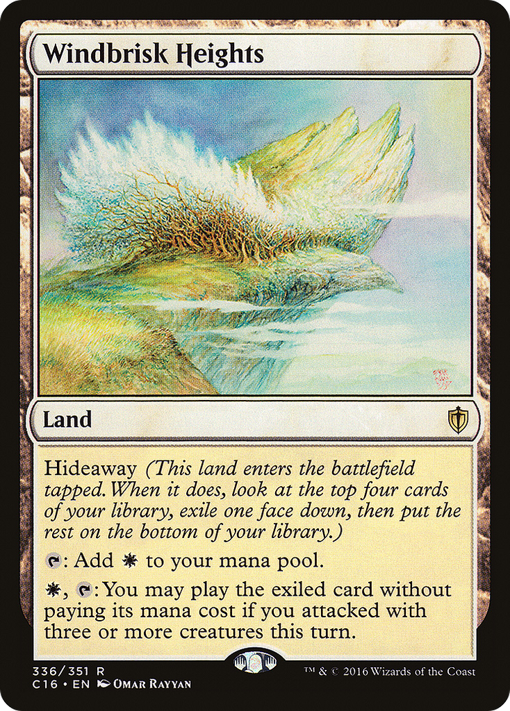 Magic: The Gathering - Windbrisk Heights - Commander 2016