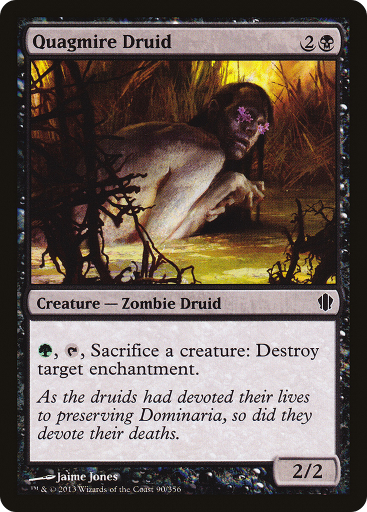 Magic: The Gathering - Quagmire Druid - Commander 2013