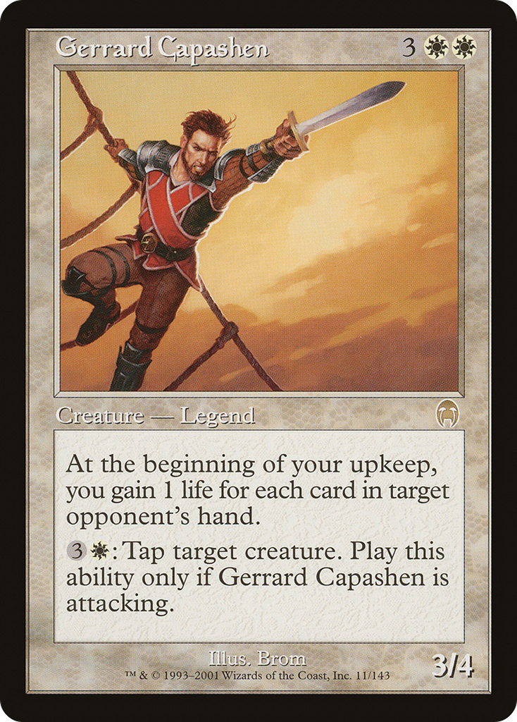 Magic: The Gathering - Gerrard Capashen - Apocalypse