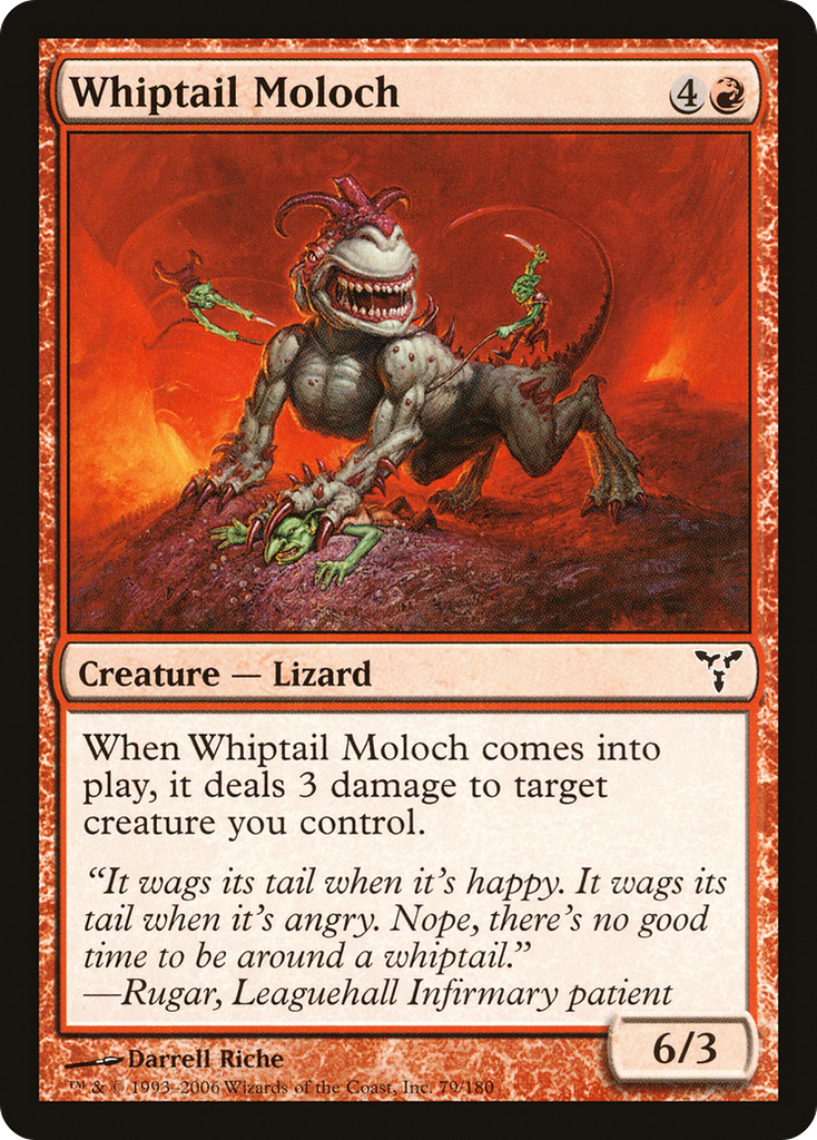 Magic: The Gathering - Whiptail Moloch - Dissension