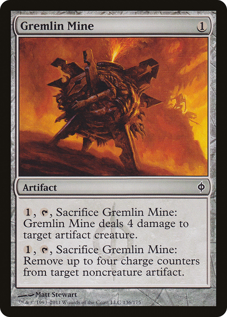 Magic: The Gathering - Gremlin Mine - New Phyrexia