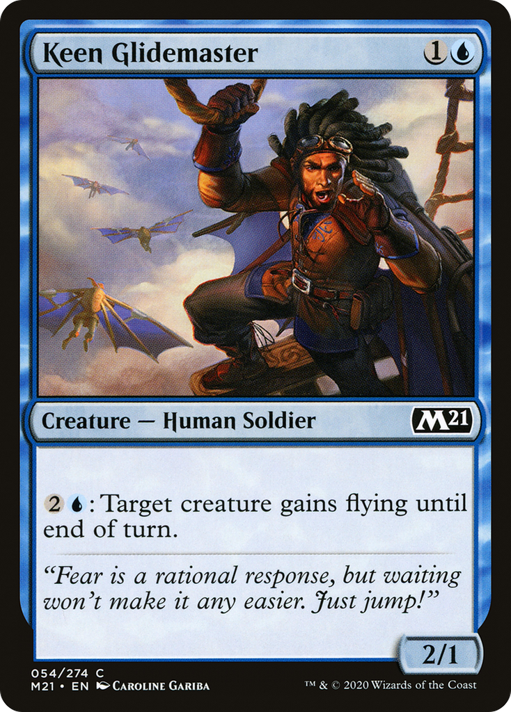 Magic: The Gathering - Keen Glidemaster - Core Set 2021