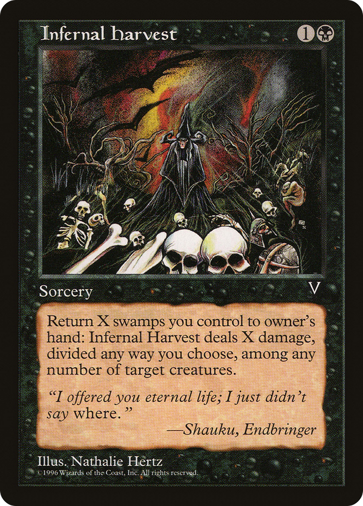 Magic: The Gathering - Infernal Harvest - Visions