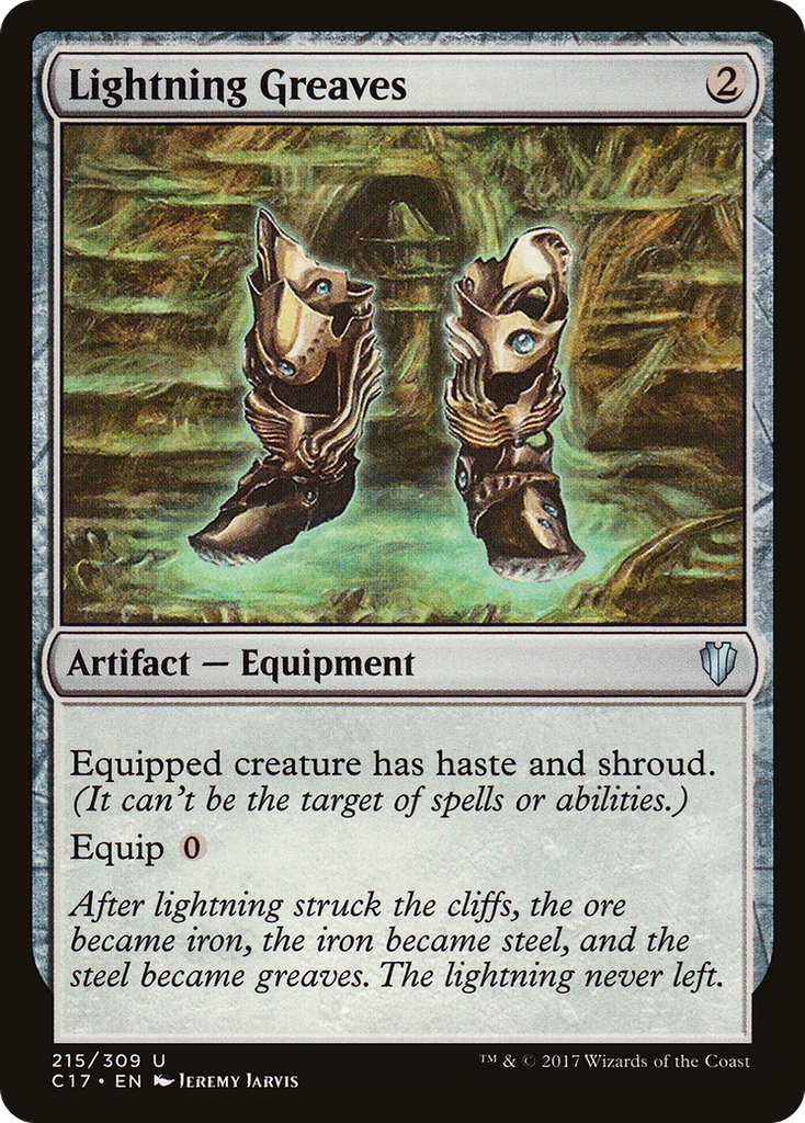 Magic: The Gathering - Lightning Greaves - Commander 2017