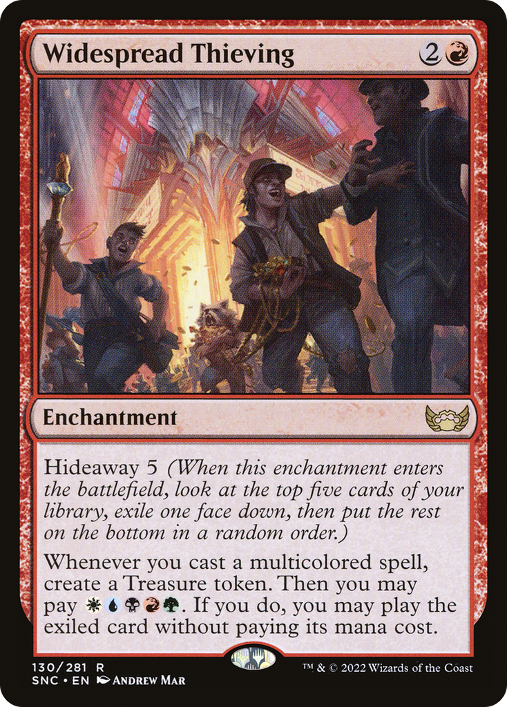 Magic: The Gathering - Widespread Thieving - Streets of New Capenna