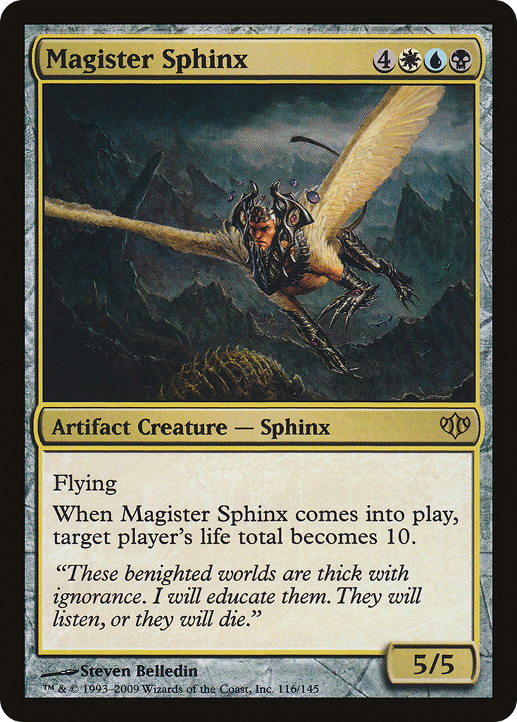 Magic: The Gathering - Magister Sphinx - Conflux
