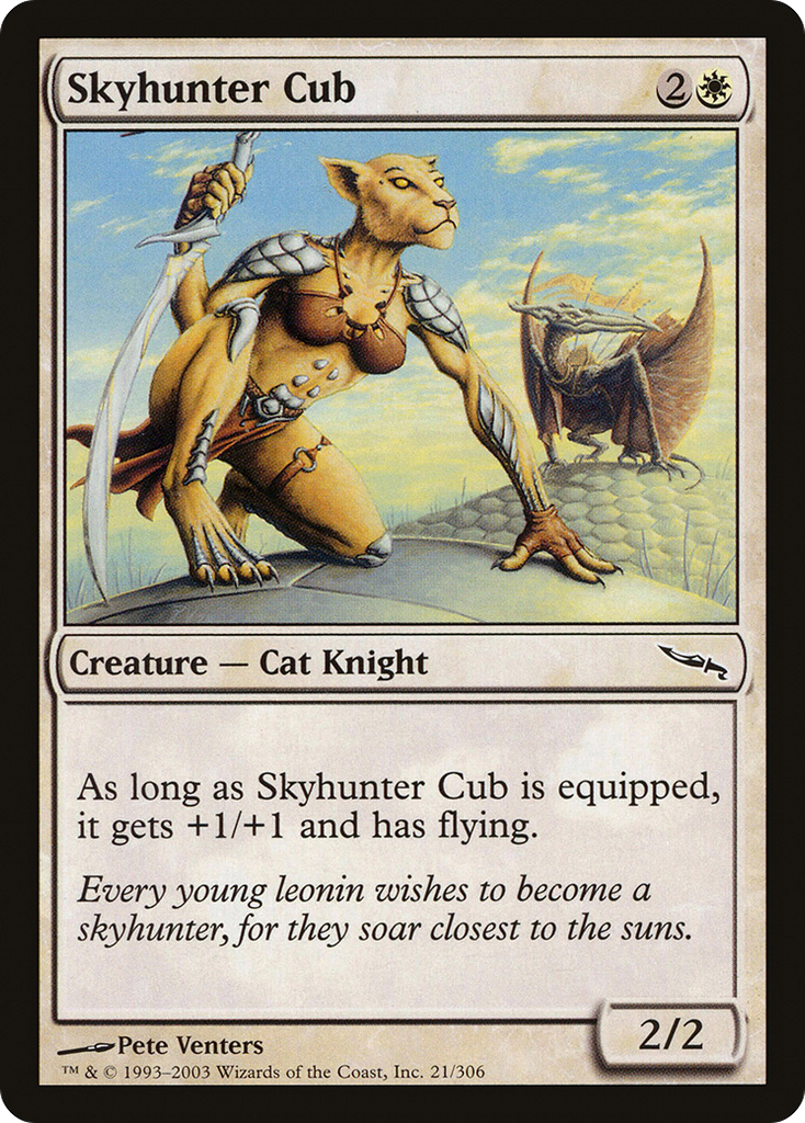 Magic: The Gathering - Skyhunter Cub - Mirrodin