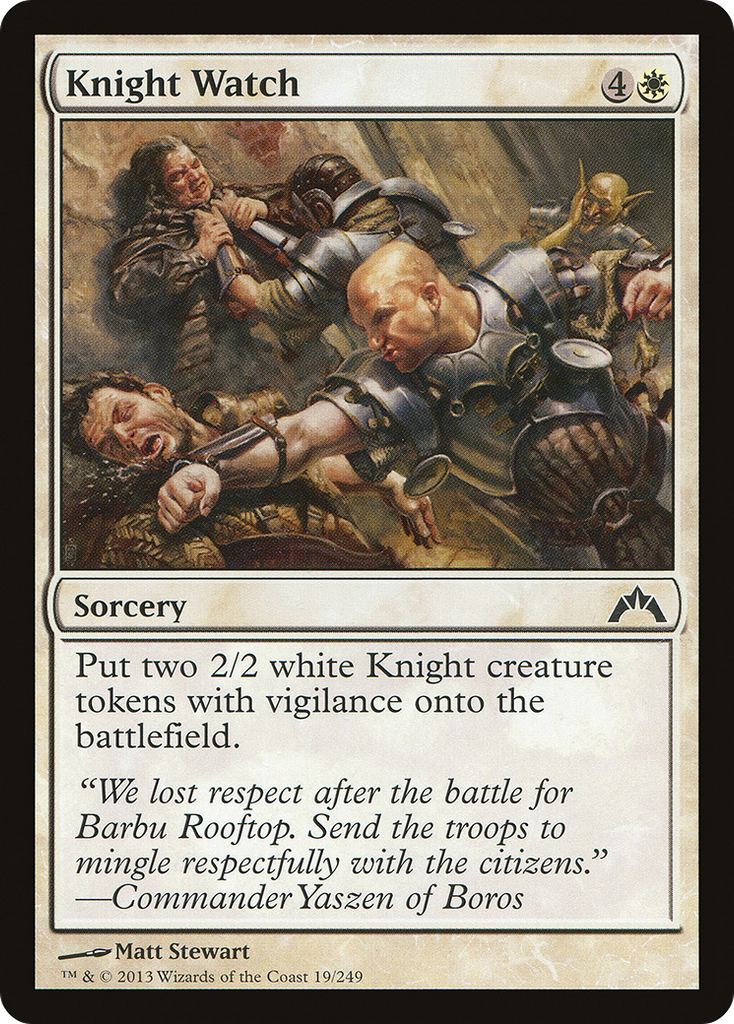 Magic: The Gathering - Knight Watch - Gatecrash