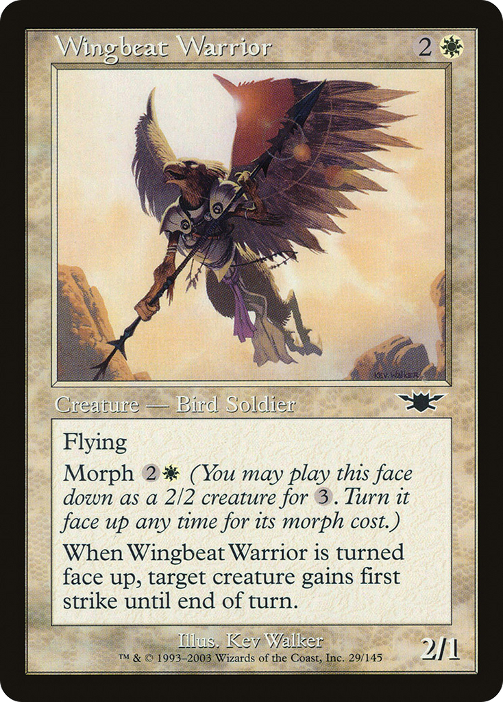 Magic: The Gathering - Wingbeat Warrior - Legions