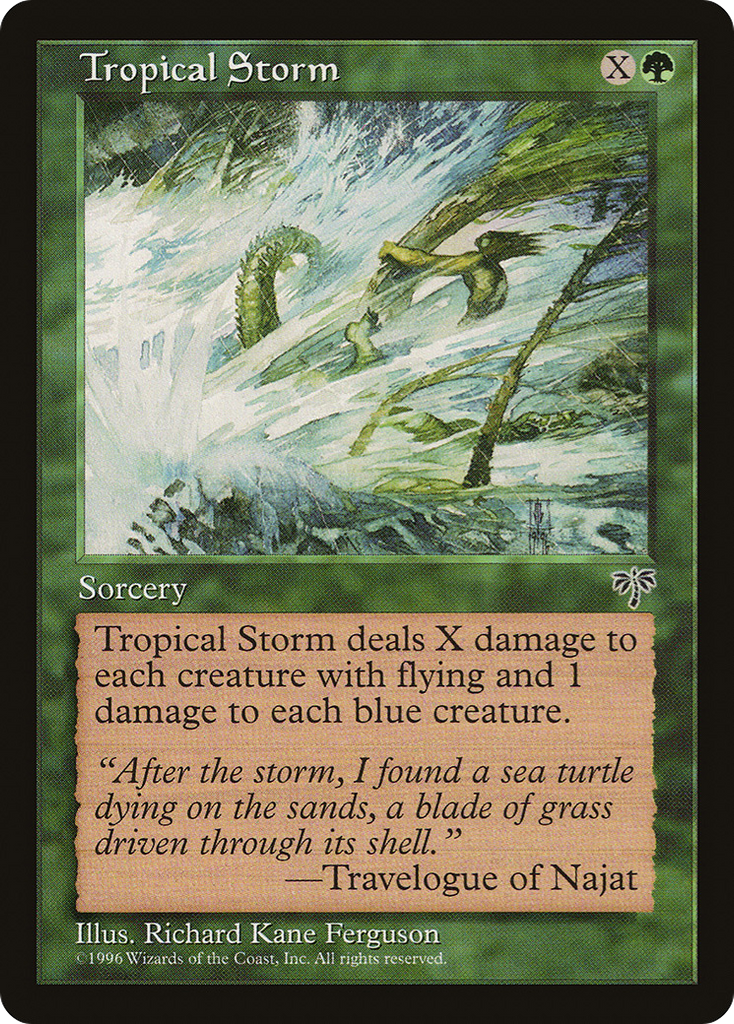 Magic: The Gathering - Tropical Storm - Mirage