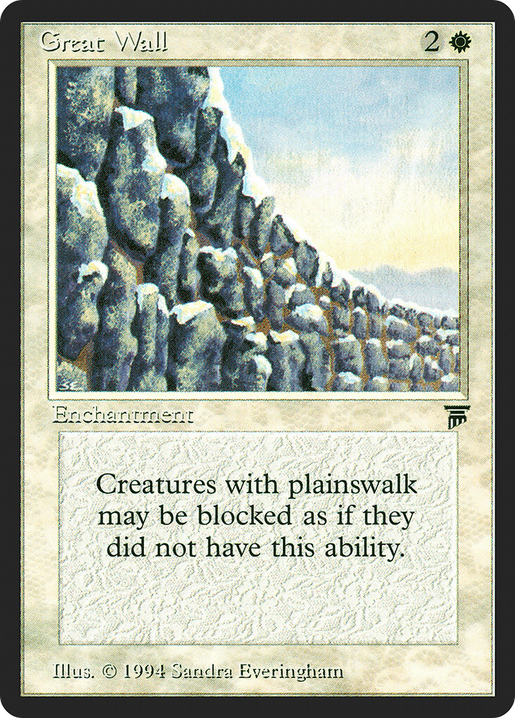 Magic: The Gathering - Great Wall - Legends