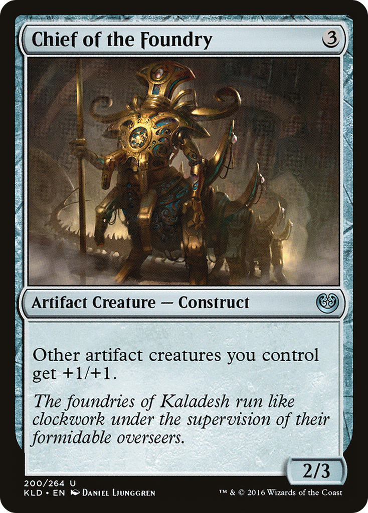 Magic: The Gathering - Chief of the Foundry - Kaladesh