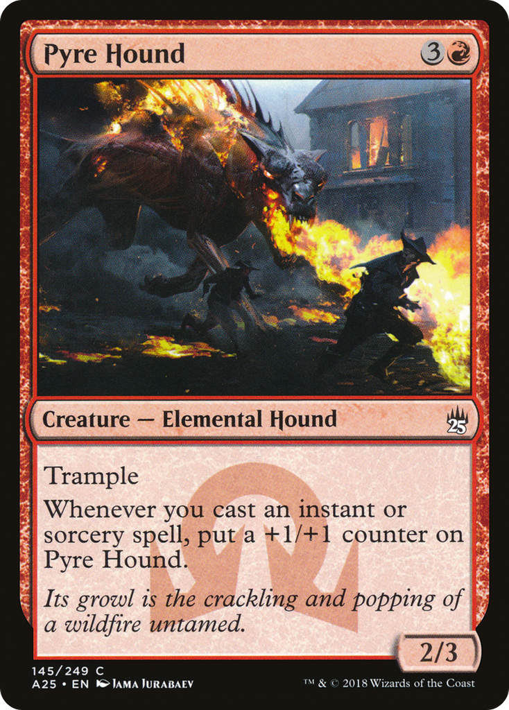 Magic: The Gathering - Pyre Hound - Masters 25