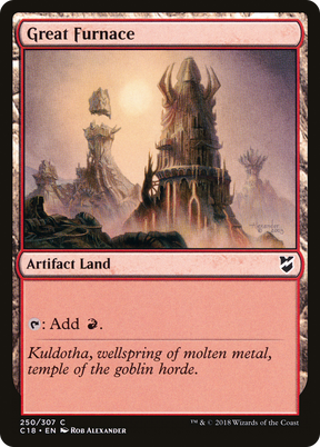 Magic: The Gathering - Great Furnace - Commander 2018
