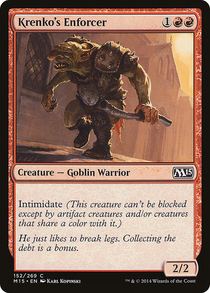 Magic: The Gathering - Krenko's Enforcer - Magic 2015