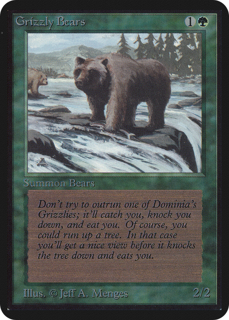 Magic: The Gathering - Grizzly Bears - Limited Edition Alpha