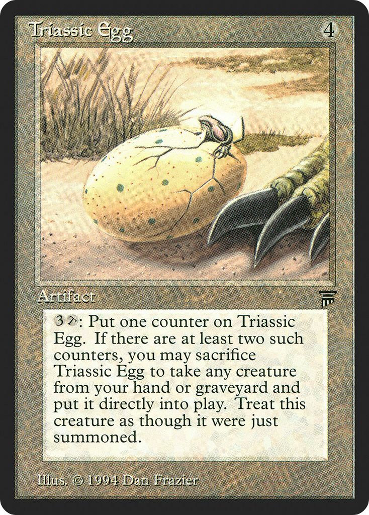 Magic: The Gathering - Triassic Egg - Legends