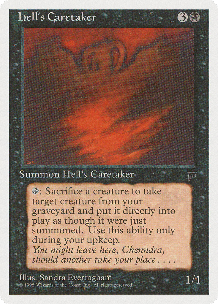 Magic: The Gathering - Hell's Caretaker - Chronicles