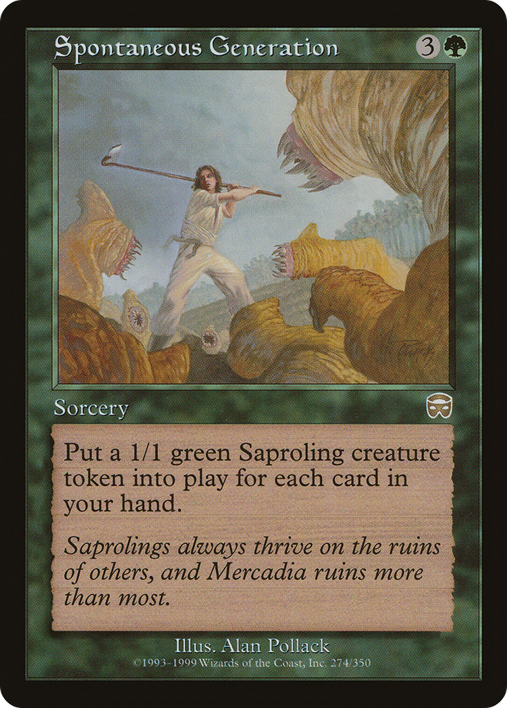 Magic: The Gathering - Spontaneous Generation - Mercadian Masques