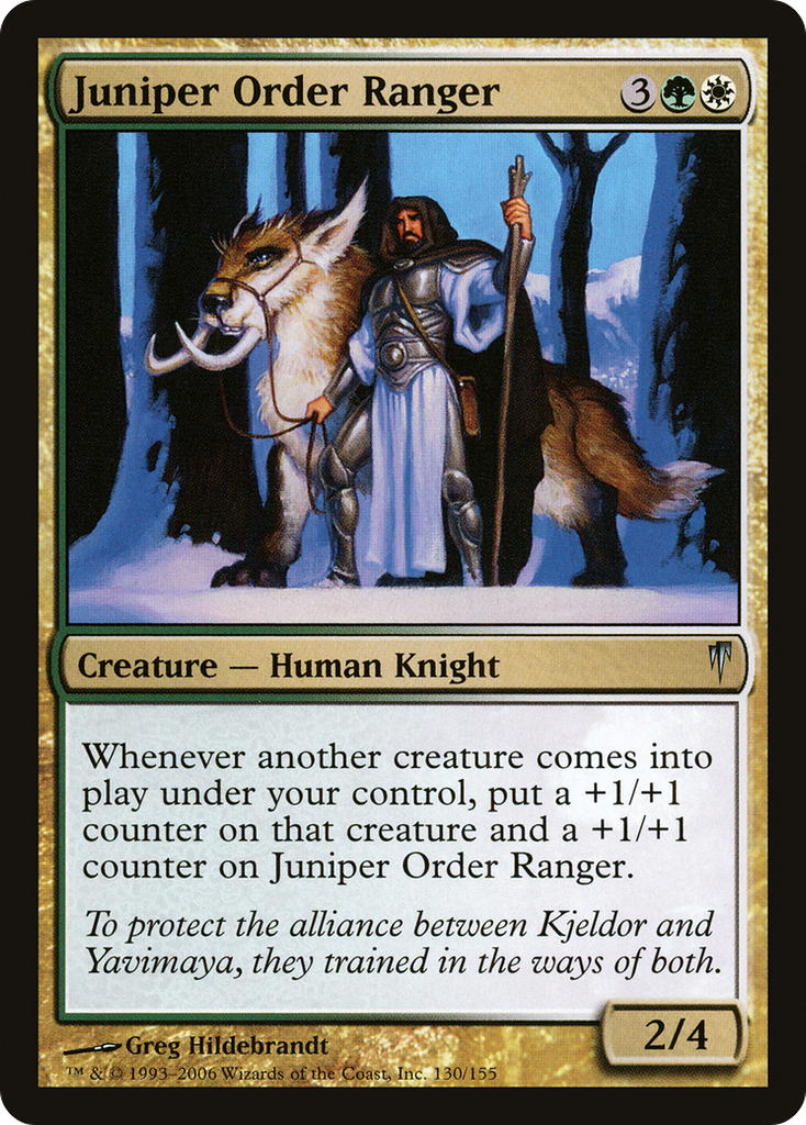 Magic: The Gathering - Juniper Order Ranger - Coldsnap